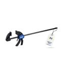 STROXX Einhandzwinge – Schnellspannzwinge mit Quick-Release, 159 kg Klemmkraft