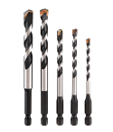 STROXX Multibohrer Set 5ST/Set 4,5,6,8 10mm 1/4" Schnellwechselhaft 500-801