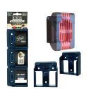 STROXX Stealthmounts Batterie Halterung, 6er Pack für Bosch, blau
