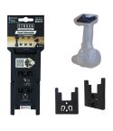 STROXX Stealthmounts Werkzeug Halterung, 4er Pack für Bosch, schwarz