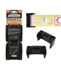 STROXX Stealthmounts Wasserwaagen Halterung, schwarz