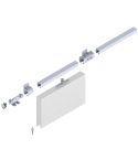 HELM 100 Erweiterungsset verzinkt, blau, bis 100 kg, Wand, 2000 mm SP100W001200212000