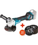 Makita Akku-Winkelschleifer DGA511Z-Set