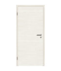GARANT Schallschutztür SK1 K3-S Dekor quer, Vollspan 1-lagig, Authentic Bianco, Kante rund