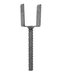 STROXX Pfostenträger U-Form, 400 mm - 100 Stück