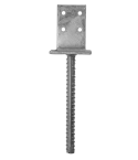 STROXX Pfostenträger T-Form, Riffeldolle - 100 Stück