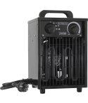 STROXX Heizlüfter 3 KW, Edelstahl 100-815