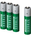 STROXX Batterie, wiederaufladbar, AAA, 4er-Set 101-059