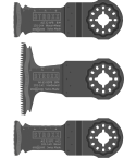 STROXX Tauchsägeblatt-Set 6-tlg. – Starlock, Bi-Metall, für Holz & Metall