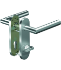 Ogro WC-Wechselgarnitur CORE+ 8906, 8mm Vierkant TS.37-42mm Kurzschild WC ED