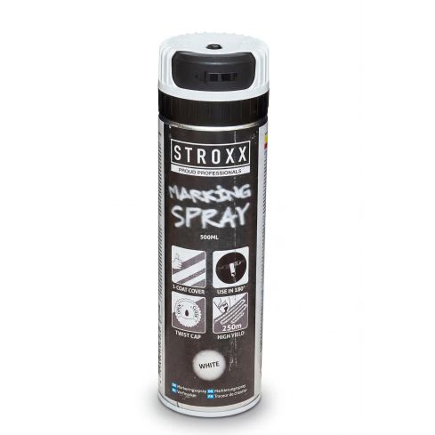 STROXX MARKIERUNGSSPRAY WEISS 500ML 102-589
