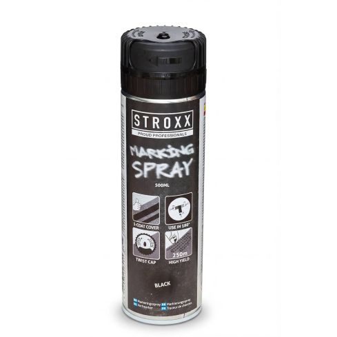 STROXX MARKIERUNGSSPRAY SCHWARZ 500ML 102-590