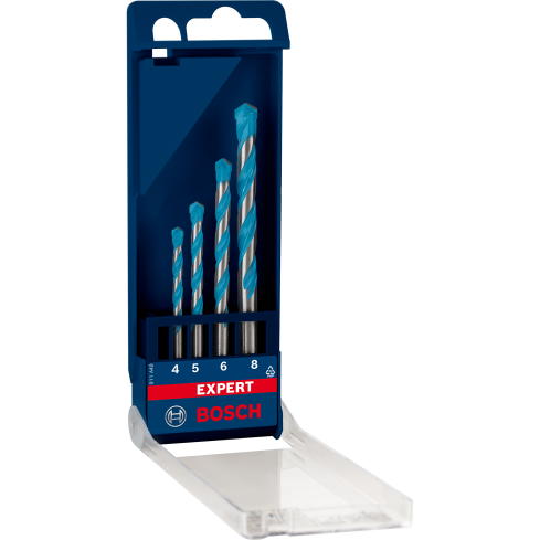 Bosch EXPERT MultiConstruction Robust Line CYL-9 Bohrer-Set, 4/5/6/8 mm, 4-tlg.
