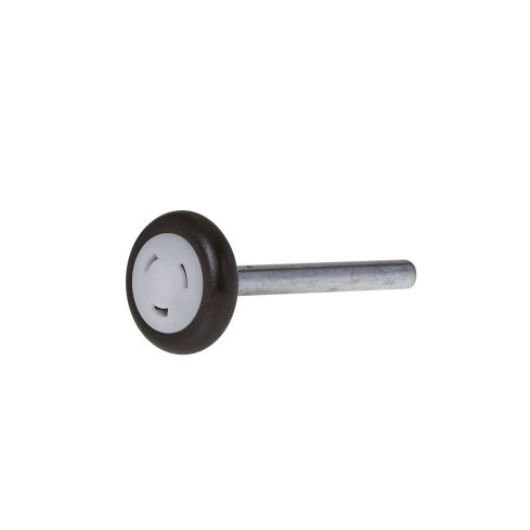 LAUFROLLE UNTEN 110 ACHSE BES.Z BZ NUTZLÄNGE AB ROLLE BIS ENDE = 95MM