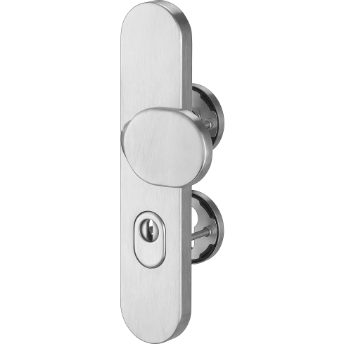 STROXX Schutz-Langschild/Rosetten-Wechselgarnitur, ZA, 15 mm, Edelstahl