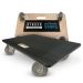 STROXX Transportroller – 500 kg Tragkraft, 600 x 400 mm, rutschfeste Oberfläche & gummierte Rollen